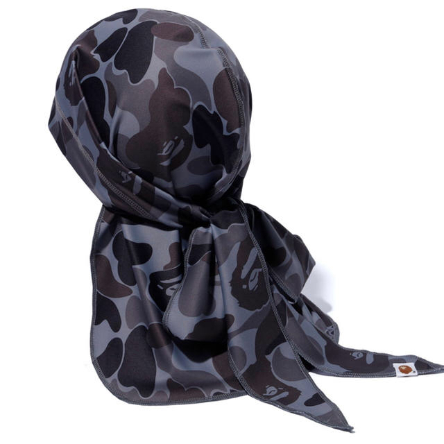 その他送料無料 BAPE ABC CAMO Du-Rag BLACK