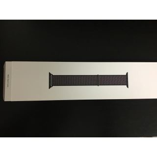 アップルウォッチ(Apple Watch)のapple watch  純正 40mm ブラック スポーツループ バンド(その他)