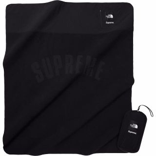 シュプリーム(Supreme)のsupreme the north face ブランケット　黒(毛布)