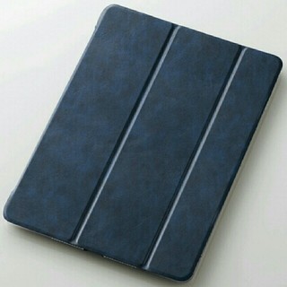 エレコム(ELECOM)のエレコム10.5インチ iPad Pro,iPad Airフラップカバー ブルー(iPadケース)