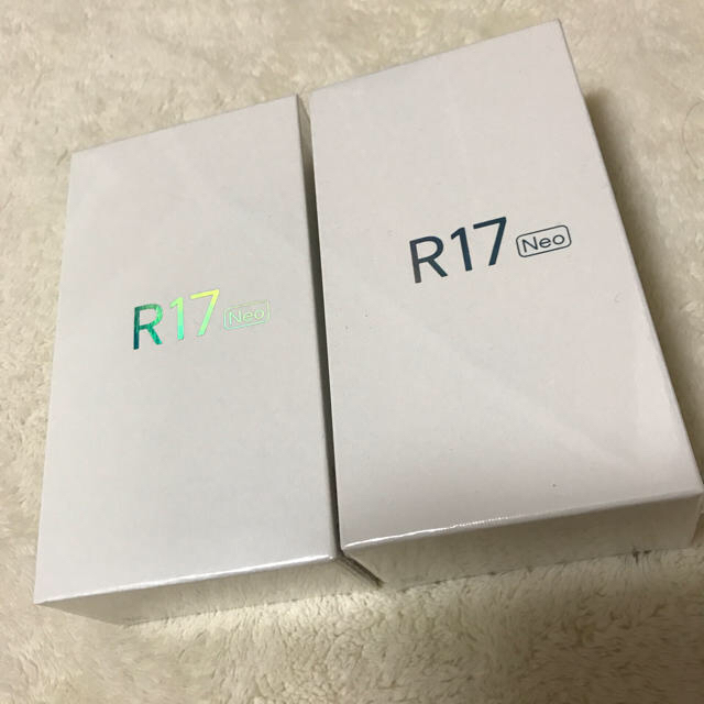 oppo R17 NEO スマートフォン ブルー 二台