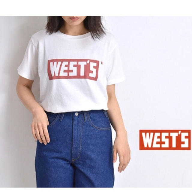 Ron Herman(ロンハーマン)のWESTOVERALLS ボックスロゴ Tシャツ レディースのトップス(Tシャツ(半袖/袖なし))の商品写真