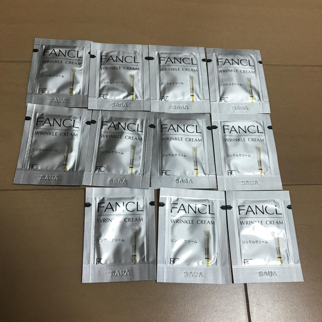 FANCL(ファンケル)のファンケル リンクルクリーム サンプル 11包 コスメ/美容のスキンケア/基礎化粧品(アイケア/アイクリーム)の商品写真