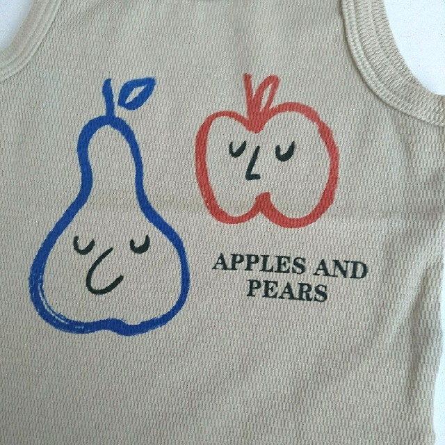 bobo chose(ボボチョース)のsale! bobo choses APPLES AND PEARS ロンパース キッズ/ベビー/マタニティのベビー服(~85cm)(ロンパース)の商品写真