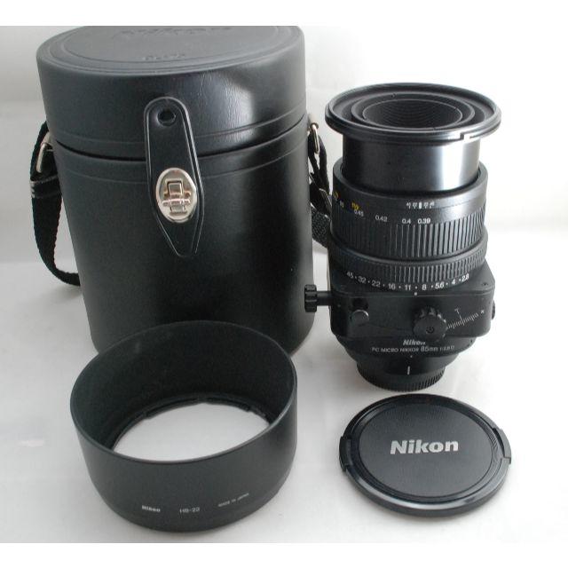 美品 ニコン PC Micro-Nikkor 85mm f2.8D 付属一式