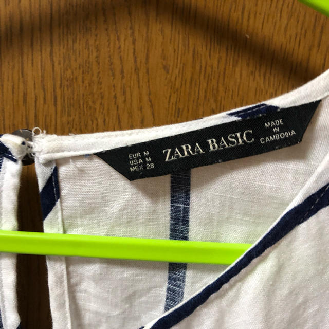 ZARA(ザラ)の☆ZARA☆美品✨ リネン入りコットンプルオーバー♪ レディースのトップス(カットソー(長袖/七分))の商品写真