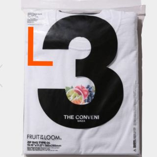 フラグメント(FRAGMENT)のFRUIT OF THE LOOM 3P Tシャツ Ｌサイズ(Tシャツ/カットソー(半袖/袖なし))