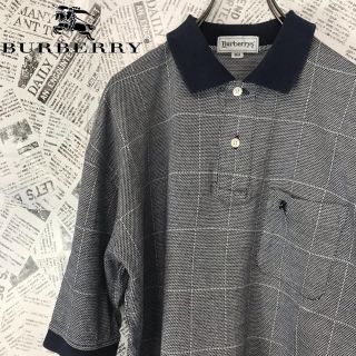 バーバリー(BURBERRY)のたかちゃっかふぁいや様専用 バーバリーズ ポロシャツ グレンチェック(ポロシャツ)