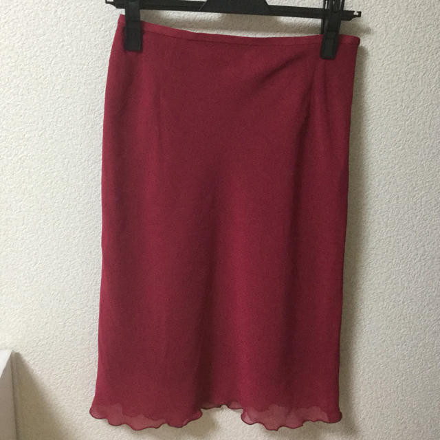 シフォンスカート レディースのスカート(ひざ丈スカート)の商品写真