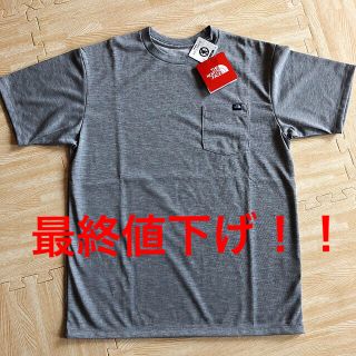 ザノースフェイス(THE NORTH FACE)の新品、未使用！ノースフェイスポケット付き裏ロゴ入りTシャツ(Tシャツ/カットソー(半袖/袖なし))