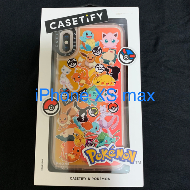Casetify ポケモン iPhone XS maxスマホ/家電/カメラ