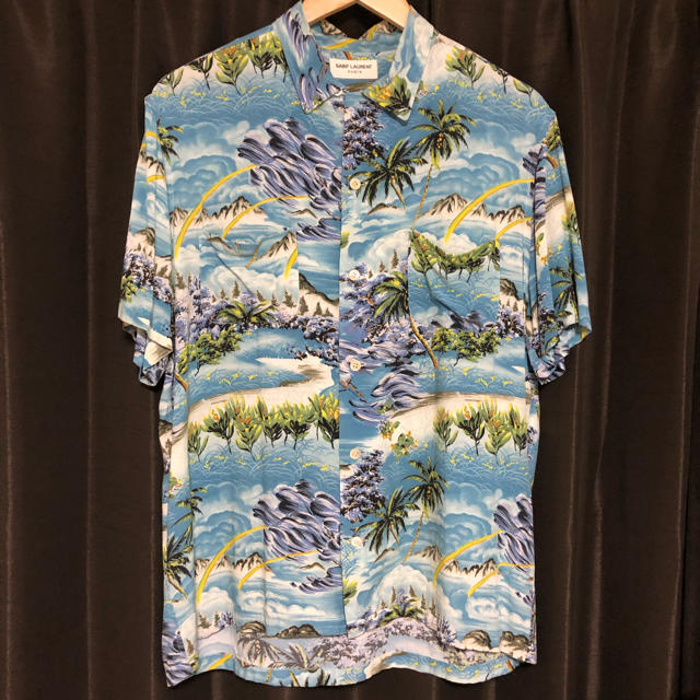 予約中!】 Saint 37 アロハシャツ 16ss PARIS LAURENT SAINLT