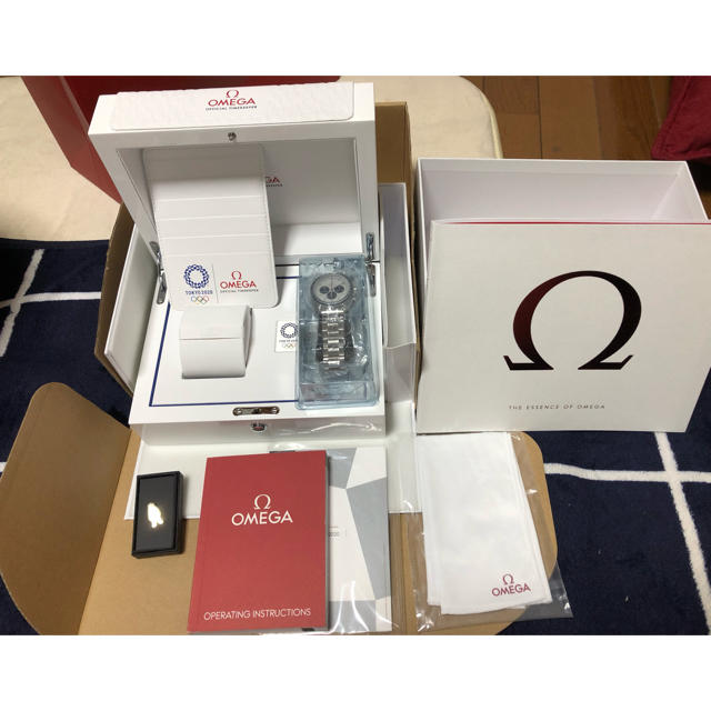 OMEGA(オメガ)の新品！未使用！オメガ 東京 2020 パンダ文字盤 メンズの時計(腕時計(アナログ))の商品写真