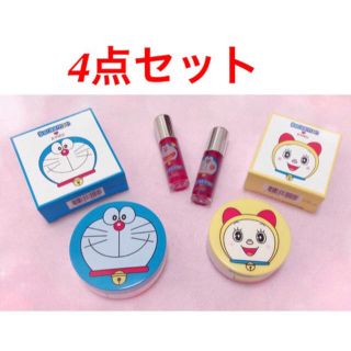 エチュードハウス(ETUDE HOUSE)のオピュ ドラえもん エアフィット  クッション+チーク+リップ  4点セット(ファンデーション)