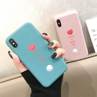 大人気！大人かわいい iPhoneケース マットカラー ソフトケース(iPhoneケース)