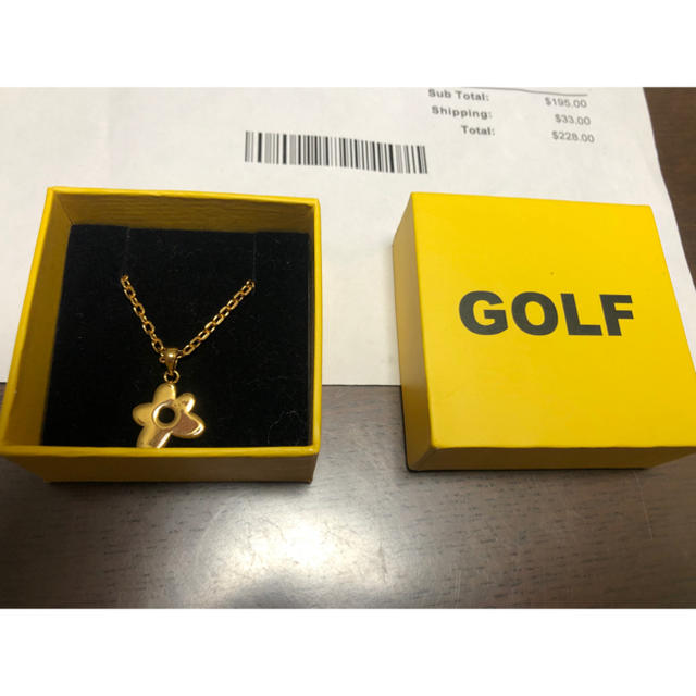 Supreme(シュプリーム)のgolf wang Flower pendant necklace メンズのアクセサリー(ネックレス)の商品写真