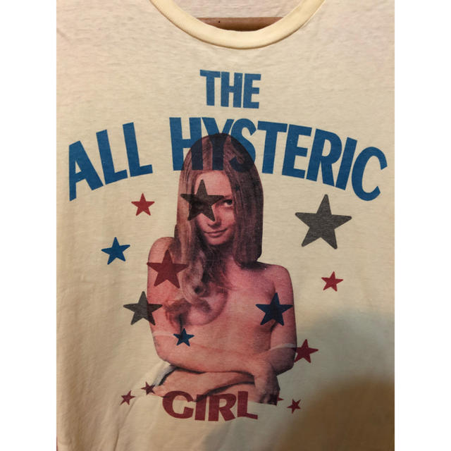 HYSTERIC GLAMOUR(ヒステリックグラマー)のキムタク着！HYSTERIC GIRLティシャツ メンズのトップス(Tシャツ/カットソー(半袖/袖なし))の商品写真