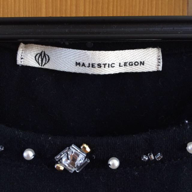 MAJESTIC LEGON(マジェスティックレゴン)のMajestic legon レディースのトップス(Tシャツ(半袖/袖なし))の商品写真