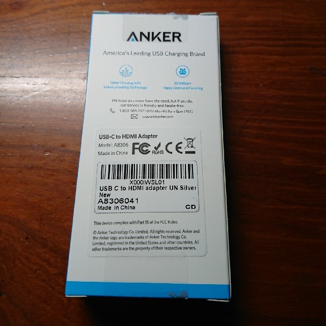 Anker Usb C Hdmi 変換アダプター 4k 60hz対応 の通販 By Circlek ラクマ