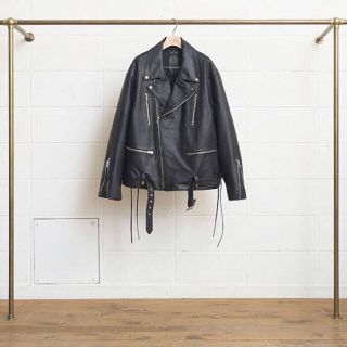 アンユーズド(UNUSED)の希少 正規品 UNUSED 16aw ライダースジャケット sunsea(ライダースジャケット)