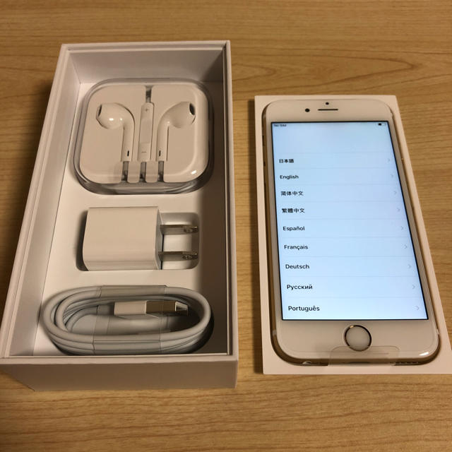 iPhone6S 32GB(UQ) SIMフリー ゴールド 逆輸入 www.gold-and-wood.com