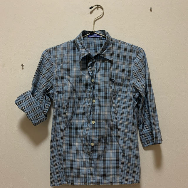 BURBERRY BLUE LABEL(バーバリーブルーレーベル)のBURBERRY チェックシャツ レディースのトップス(シャツ/ブラウス(長袖/七分))の商品写真