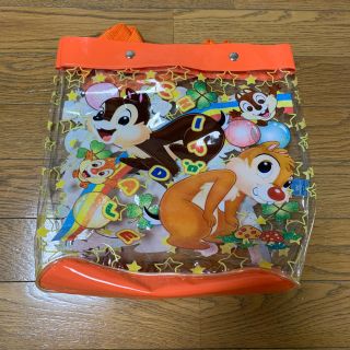 ディズニー(Disney)のプールバッグ ビニールバッグ チップとデール(キャラクターグッズ)