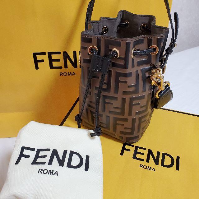 ❤️確実正規品❤️FENDI 総スパンコール　マンマバケット????