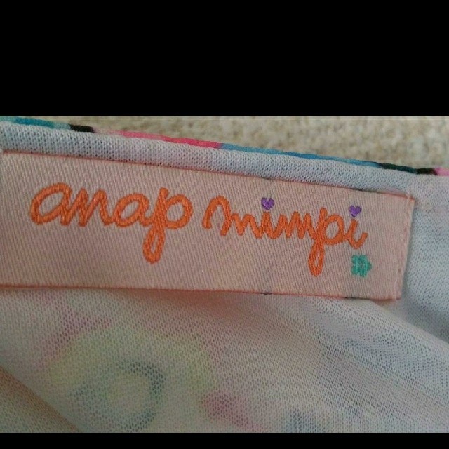 anap mimpi(アナップミンピ)の花柄タンクトップ❁ANAPmimpi❁Lサイズ レディースのトップス(タンクトップ)の商品写真