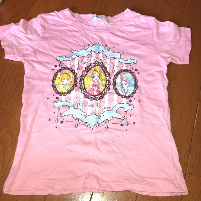 BANDAI(バンダイ)のTシャツ プリキュア 120センチ BANDAI キッズ/ベビー/マタニティのキッズ服女の子用(90cm~)(Tシャツ/カットソー)の商品写真