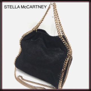 ステラマッカートニー(Stella McCartney)の美品 ステラマッカートニー ファラベラ チェーンショルダーバッグ 本物 黒系(ショルダーバッグ)