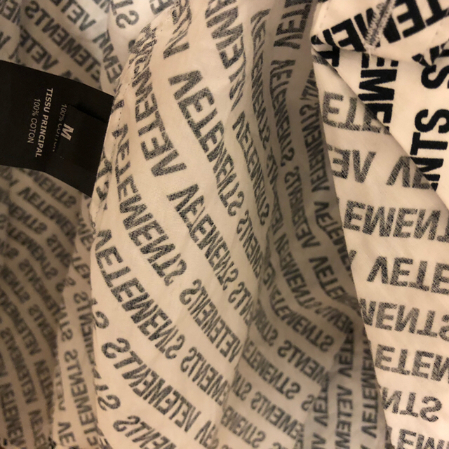 Balenciaga(バレンシアガ)のvetements  LOGO shirt メンズのトップス(シャツ)の商品写真