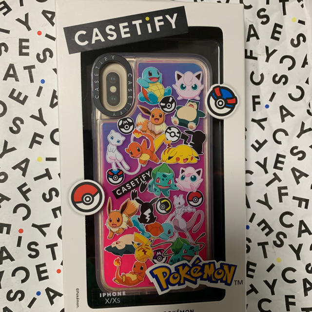 ポケモン(ポケモン)の送込! CASETiFY ポケモン iPhone Xs Case スマホ/家電/カメラのスマホアクセサリー(iPhoneケース)の商品写真