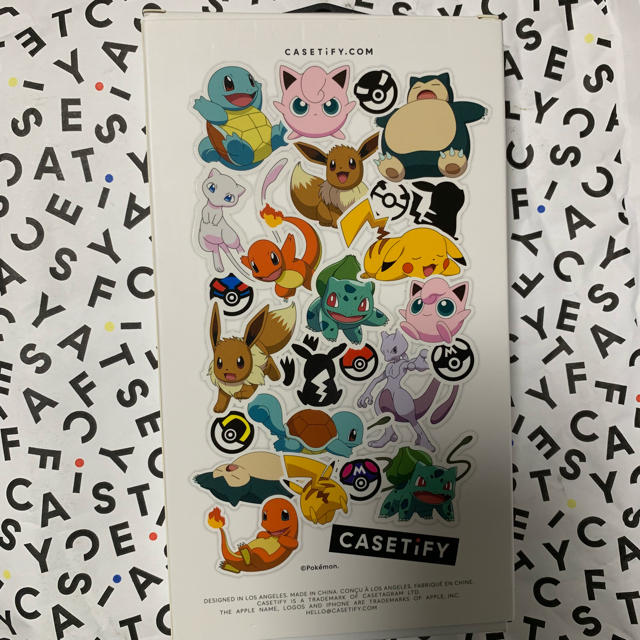 ポケモン(ポケモン)の送込! CASETiFY ポケモン iPhone Xs Case スマホ/家電/カメラのスマホアクセサリー(iPhoneケース)の商品写真