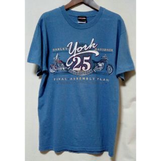 ハーレーダビッドソン(Harley Davidson)の希少 90年代 HARLEY DAVIDSON   両面プリント  USA(Tシャツ/カットソー(半袖/袖なし))