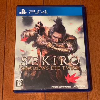 プレイステーション4(PlayStation4)のSEKIRO：SHADOWS DIE TWICE  PS4(家庭用ゲームソフト)