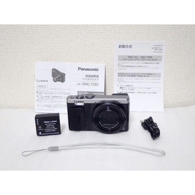 美品 パナソニック 4K対応 デジタルカメラ DMC-TZ85 ブラックコンパクトデジタルカメラ