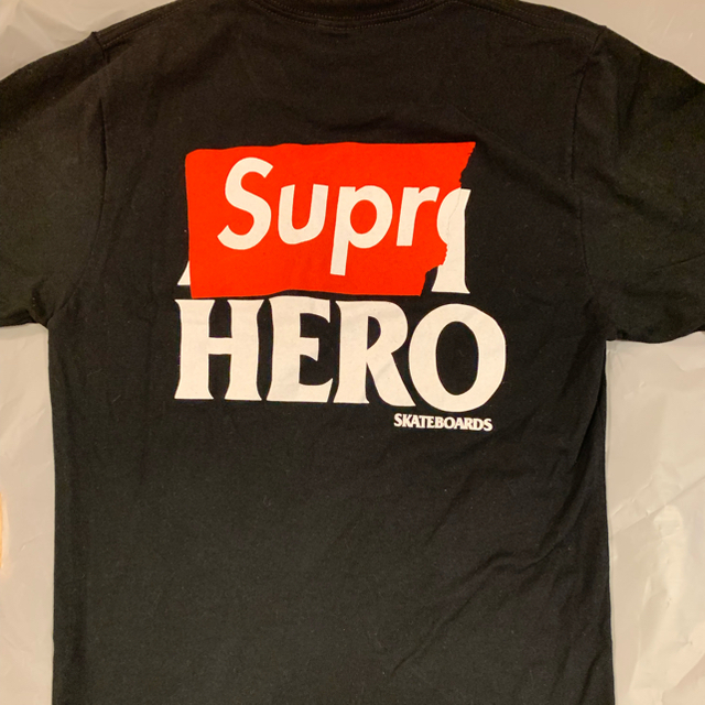 Supreme(シュプリーム)のsupreme anti hero アンチヒーロー アンタイヒーロー tee s メンズのトップス(Tシャツ/カットソー(半袖/袖なし))の商品写真