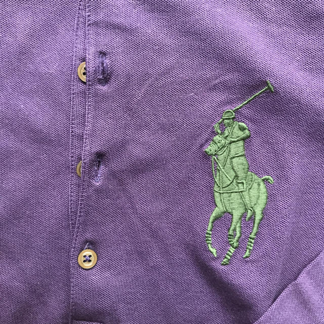 Ralph Lauren(ラルフローレン)の美品 【 ラルフローレン 】長袖 ビックポロ ポロシャツ レディースのトップス(ポロシャツ)の商品写真