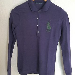 ラルフローレン(Ralph Lauren)の美品 【 ラルフローレン 】長袖 ビックポロ ポロシャツ(ポロシャツ)