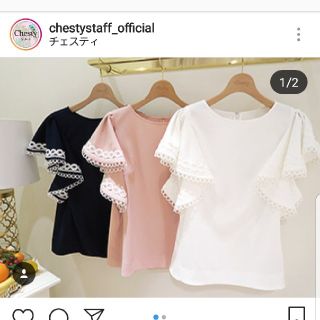 チェスティ(Chesty)のチェスティ　トップス(カットソー(半袖/袖なし))