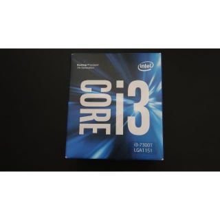 新品 INTEL core i3 7300T BOX LGA1151(PCパーツ)