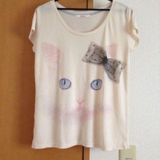 ダズリン(dazzlin)の値下げdazzlinネコTシャツ(Tシャツ(半袖/袖なし))