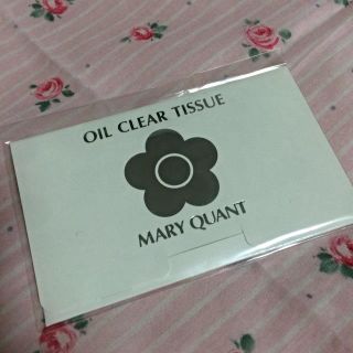 マリークワント(MARY QUANT)のあぶらとり紙(その他)