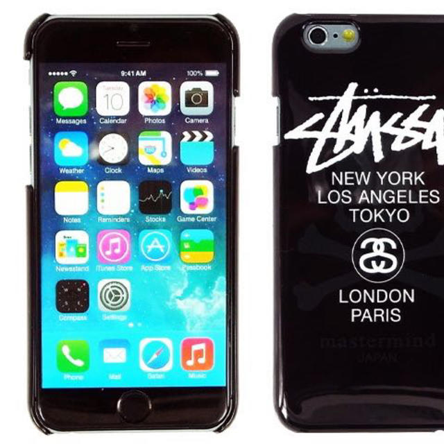 STUSSY(ステューシー)のiPhone6ケース STUSSYロゴ スマホ/家電/カメラのスマホアクセサリー(モバイルケース/カバー)の商品写真