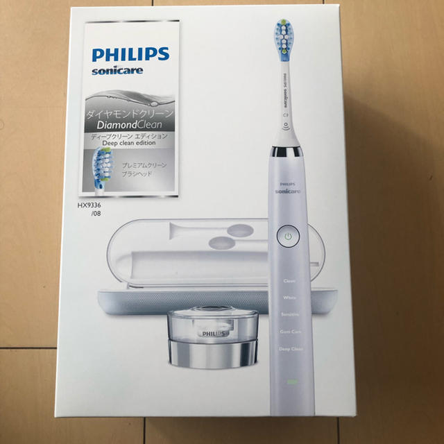 PHILIPS(フィリップス)のフィリップス ソニッケアー ダイヤモンドクリーン    HX9336/08 スマホ/家電/カメラの美容/健康(電動歯ブラシ)の商品写真