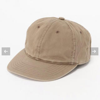 アパルトモンドゥーズィエムクラス(L'Appartement DEUXIEME CLASSE)の新品●STAMMBAUM CAP●ベージュ●(キャップ)