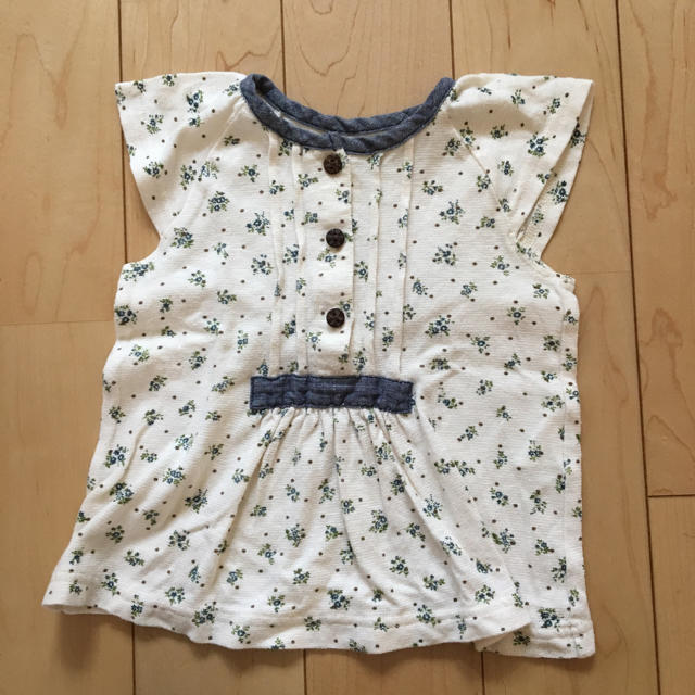 Biquette(ビケット)のキムラタン   ビケット  90cm ナチュラル キッズ/ベビー/マタニティのキッズ服女の子用(90cm~)(Tシャツ/カットソー)の商品写真