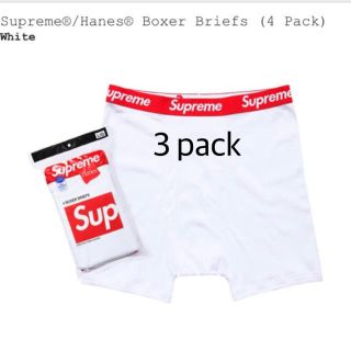 シュプリーム(Supreme)のシュプリーム  ボクサーパンツ 3Pack(ボクサーパンツ)