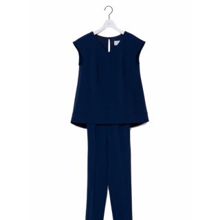 akiki  basic all in one/ navyblue×navy(オールインワン)